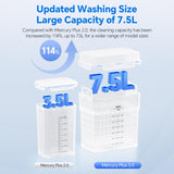 ELEGOO Mercury Plus 3.0 Larger Wash and Cure Station, Resin Curing Machine for LCD/SLA/DLP 3D Printing Models, Best for Saturn, Mars 3D Printer, Washing Size of 230 * 135 * 260mmm ELEGOO