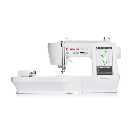 SINGER SE9180 Sewing & Embroidery Machine | 250 Built-in Stitches, 150 Embroidery Designs, 10 Fonts, 1-Step Buttonhole, 7" Touchscreen, Automatic Needle Threader & WiFi Connectivity SINGER