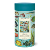 Cavallini Vintage Jigsaw Puzzle Fish Aquarium 1000 Pieces Cavallini