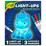Crayola Light Ups - Unicorn, Reusable Holiday Craft, Glow In The Dark, Unicorn Gift for Kids, Decoration Craft, Toys & Gifts for Kids Crayola