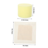 SHOWERORO 2-Pack Pancake Grease Brush Oil Mop Kitchen Oil Spread Replace Fabric Cooking Brush Replace Fabric SHOWERORO