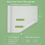 A ANGG Sublimation HTV for Dark/Light Fabric, Matte Sublimation Vinyl 12 inch X 8 ft, Sublimation Blanks for Sublimation Shirts/Bag/Hat/Pillow A ANGG