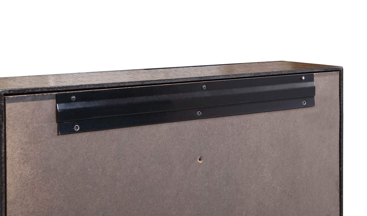 Hathaway Drifter Solid Wood Dartboard & Cabinet Set, Rustic Oak, 6" L W x 25" H Hathaway