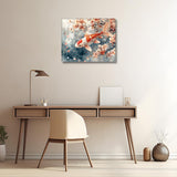 HULDFRDA Paint by Numbers Kit for Adults Beginner, Koi Fish by Painting by Numbers, Koi with Flower Paint by Number Kits, DIY Oil Number Painting for Adults Wall Decor, 16 x20 Inch HULDFRDA