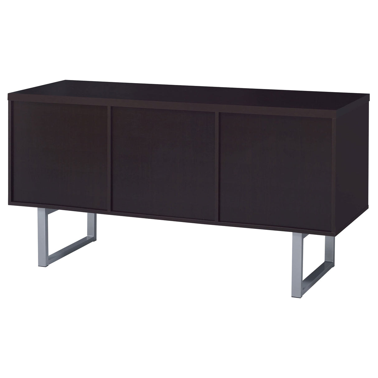 Coaster Home Furnishings Lawtey 5-Drawer Credenza with Adjustable Shelf Cappuccino Coaster Home Furnishings