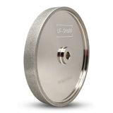 UF-SHARP CBN Grinding Wheel 6 inch 1/2 Arbor 320 Grit, 6" Dia X 1" Wide for Sharpening Woodturning Tools、High Speed Steel Tools（320 Grit） UF-SHARP