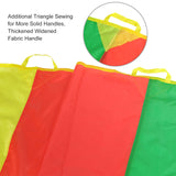 Sonyabecca Kids Play Parachute, Play Parachute 20ft with 16 Handles for Kids Cooperation Group Play Sonyabecca