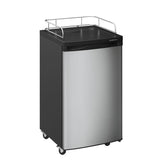 EdgeStar BR2001SS Ultra Low Temp Stainless Steel Refrigerator for Kegerator Conversion EdgeStar