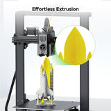 Creality Hyper PETG Filament 1.75mm for K1 Max, 3D Printer Filament Designed for High Speed 30-600mm/s, 1kg(2.2lbs)/Spool Gray PETG Filament, Dimensional Accuracy +/- 0.03 mm, Fits for 3D Printers Creality