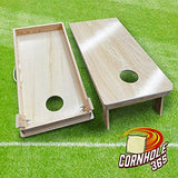 Cornhole365 Premium Unfinished Cornhole Board Set - Plain Regulation Size Cornhole Boards for Outdoor Fun - Durable Cornhole Wood Boards with No Poly Cornhole365