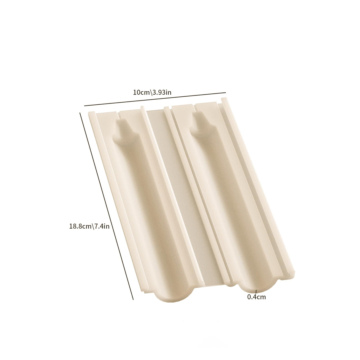 2 Pack Stick Pillar Candle Mold - Resin Casting Molds Resin Making Molds Silicone Mold for Candle ESEDAGE