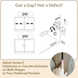 WINWY Arched Cabinet Bookshelf Bookcase - 71” Tall Mid Century Arched Display Cabinets, Rounded Bookshelf with Fluted Doors, Open Shelf Storage Cabinet for Dining Room (Natural) WINWY