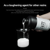 RESIONE 3D Printer Resin, TH72 Flexible Tough Resin with Long-Lasting Toughness and High Elongation, 3D Printing Impact Resistant for Figurines (White 1KG) RI RESIONE