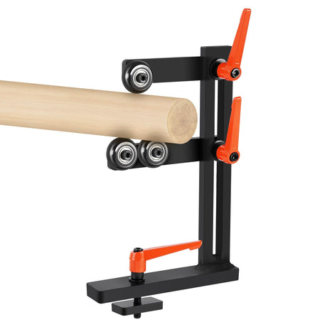 YUCHENGTECH Wood Lathe Steady Rest Lathe Tools L Type Woodworking Cast Iron Steady Rest Woodworking Lathe Center Frame with Three Adjustable Wheels Within 12in Woodworking Lathes YUCHENGTECH