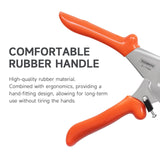 TOWOT Sharp Multi Angle Miter Shear Cutter, Adjustable at 45 To 135 Degree With Safety Lock Hand Tools for Cutting Plastic, PVC and Molding Trim TOWOT
