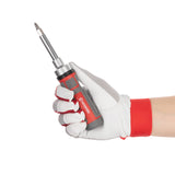 INTERTOOL 19-in-1 Ratcheting Screwdriver Set, Multi-Bit, High Strength Chrome Vanadium Steel, 8 Double-Ended Bits VT08-3376 INTERTOOL