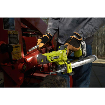 Ryobi 18V Volt Cordless Grease Gun P3410 (Tool- Only) - WoodArtSupply