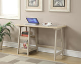 Convenience Concepts Designs2Go Desk, 47", Weathered White Convenience Concepts