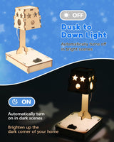 Poraxy 5 in 1 STEM Kits for Kids Age 8-10, Wooden 3D Puzzles, Arts Crafts Science Kits for 8-12, Educational Projects Building Toys, Birthday Gifts for Boys and Girls 7 8 9 10 11 12 13 14 Years Old Poraxy