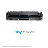 HP 206X Black High-yield Toner Cartridge | Works with HP Color LaserJet Pro M255, HP Color LaserJet Pro MFP M282, M283 Series | W2110X, Pack of 1, Black HP