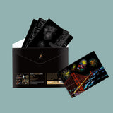 Scratch Art for Teens & Adults, Rainbow Engraving Painting Landscape Scratchboard(A4) Crafts Set: 8 Sheets with 4 tools - New York, Statue of Liberty, Golden Gate Bridge, Manarola (America / Europe) AP ARTSPER