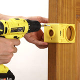 KATA 1-3/8" - 1-3/4" Door Lock Installation Kit for Wooden Doors with Guide Template, Door Lock Hole Saw, Carbon Steel KATA