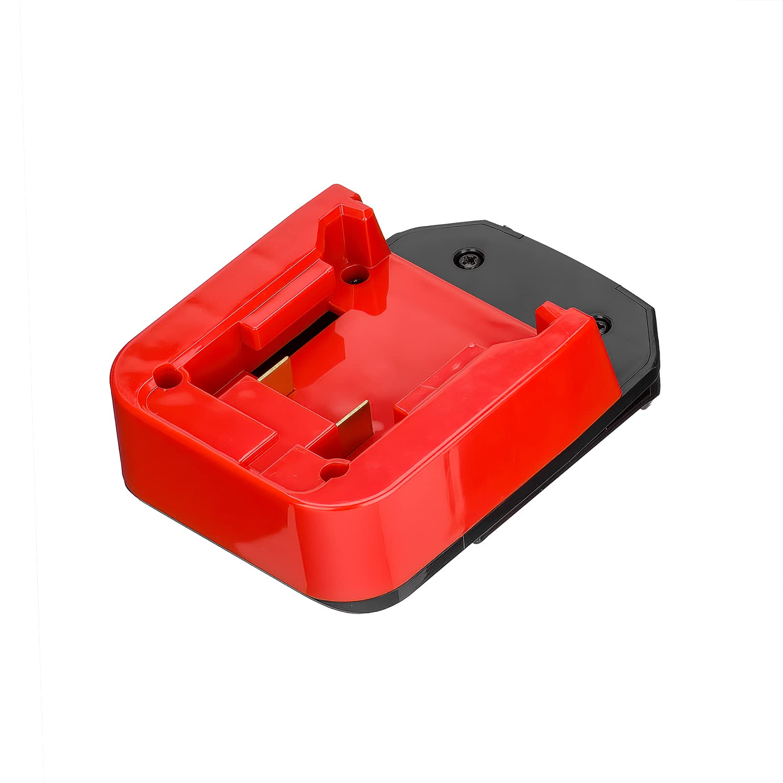 1PCS Adaptor Compatible with Milwaukee M18 RED Lithium Battery for Porter Cable 18v Old Style (Not 20v) Tools - Adaptor Only - WoodArtSupply