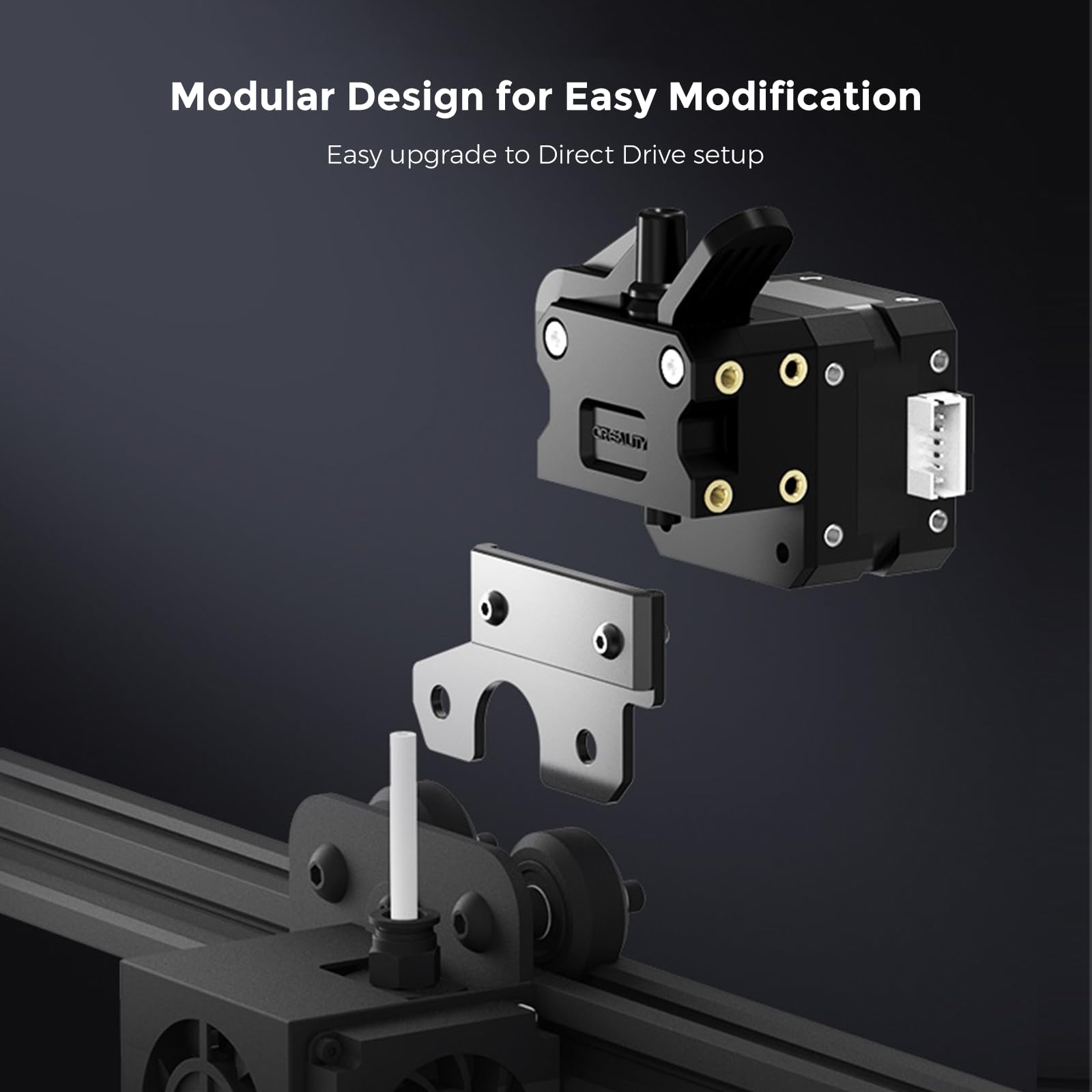 Creality Official Sprite Extruder Direct Drive Dual Gear Extruder SE Upgrade Kit, Compatible with Creality Ender 3/Ender 3 V2/Ender 3 Pro/Ender 5/Ender 5 Pro/Ender 5 Plus/CR 10 3D Printers - WoodArtSupply