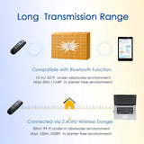 NADAMOO Wireless Barcode Scanner Compatible with Bluetooth Function, 2.4G Wireless & Wired 3-in-1 Bar Code Scanner Portable USB CCD Reader, Work with iPhone iPad Android Windows Mac OS-Dark Blue NADAMOO