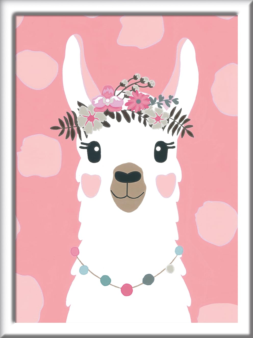 Ravensburger CreArt Drama Llama Paint by Numbers Kit for Kids - 12023079 - Painting Arts and Crafts for Ages 7 and Up Ravensburger