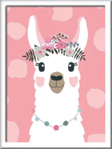 Ravensburger CreArt Drama Llama Paint by Numbers Kit for Kids - 12023079 - Painting Arts and Crafts for Ages 7 and Up Ravensburger