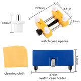 UUBAAR Watch Battery Replacement Kit - 9 PCS Professional Tool Set with Adjustable Case Opener, Back Remover, Holder & Precision Tools UUBAAR