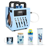 MAIKESUB Mug Press Upgrade Mug Heat Press Machine for 10oz-15oz Coffee Mugs 16oz Skinny Straight Cups, Handheld Lightweight Mug Press Sublimation Machine Cup Heat Press Mini Tumbler Press MAIKESUB