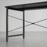 CubiCubi Computer Desk, 32 inch Small Home Office Desk for Small Spaces, Modern Simple Style for Home, Office, Study, Writing, Dark Black CubiCubi