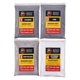 MJR Tumblers Refill Grit Kit w Premium Quality Extreme Polish 12,000 Grit Sub Micron Aluminum Oxide Polish for Unparalleled Result. for 6lb Rock Tumblers w Silicon Carbide, Disabled and Veteran Owned MJR Tumblers