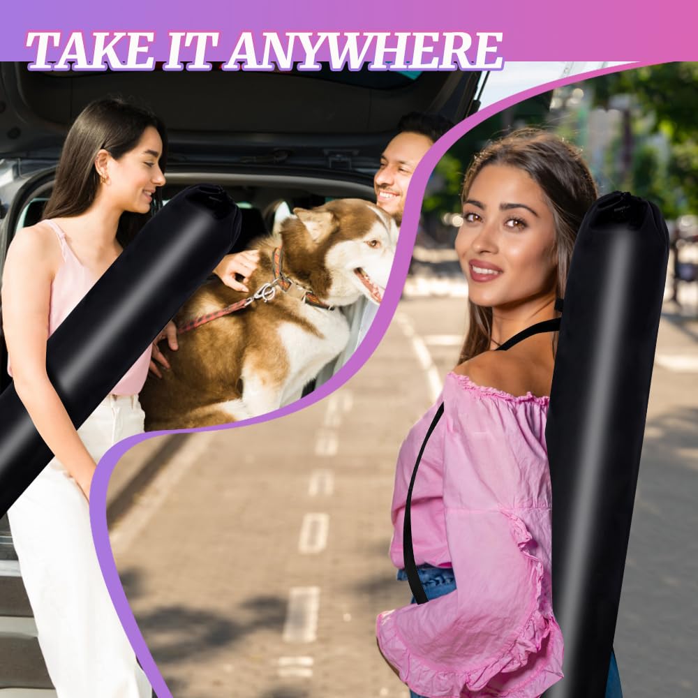 Callkroon Puzzle roll up mat Set of 4 for 500-1500 Piece Puzzles, a Great Gift for Puzzle Lovers, Soft Felt Weave, Easy to Carry When Traveling CallKroon