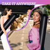 Callkroon Puzzle roll up mat Set of 4 for 500-1500 Piece Puzzles, a Great Gift for Puzzle Lovers, Soft Felt Weave, Easy to Carry When Traveling CallKroon