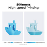 Creality Ender 3 V3 KE 3D Printer, 500mm/s Max High-Speed 3D Printers with Auto Leveling, Dual Cooling, Smart UI and Dual Z-axis, Supports 300℃ Printing Printing Size 8.66x8.66x9.44 inch Creality