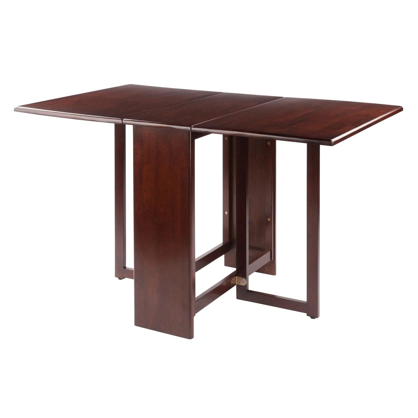 Winsome Wood Clara Dining Table, Walnut - WoodArtSupply