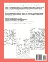 The Jungle Girls: A Wild Jungle Adventure Coloring Book for Brave Girls Ages 4–8 WoodArtSupply