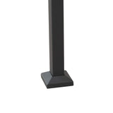 Sunjoy 5 x 8 ft Grill Gazebo with Double Tiered Canopy Roof, Black Steel Frame Grill Gazebo for Outdoor, Patio, Garden, and Backyard Activities, Khaki SummerCove