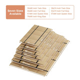 Imperius Mattress Support Wooden Bunkie Board/Bed Slats/Queen Bed Board Under Mattress Support(30"x 60" Twin Size) Imperius