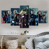GOJOSOWIN DIY 5D Diamond Art Kit for Adult Kids, Super Hero Captain Iron Superhero 5 Pieces Full Drill Embroidery Cross Stitch Picture Supplies Arts Craft for Home Wall Decor Paint 17.7x37.4 inch GOJOSOWIN