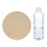 Wood Circle Disc 7 inch Diameter, 1/2 inch Thick, Birch Plywood, Pack of 1 Unfinished Round Wooden Circles for Crafts by Woodpeckers Woodpeckers
