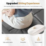 Power Loveseat Recliner Set with Adjustable Headrest, 2+1 Pieces in Living Room, 2 Seater Power Reclining Loveseat with Manual Headrest, 1 Swivel and Rocking Power Recliner Chair with Power Headrest Duitrc