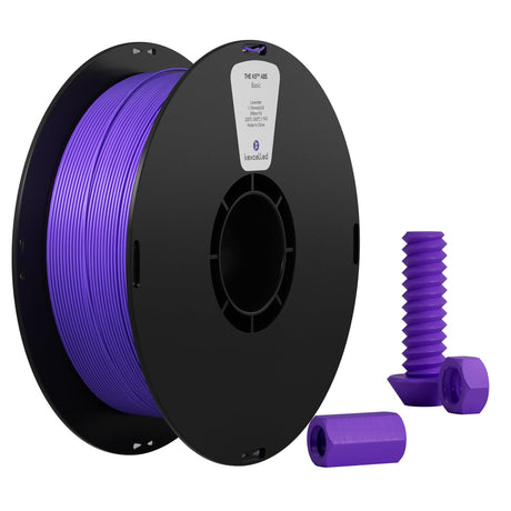 Kexcelled ABS Filament 1.75mm Lavender Purple, 3D Printer Filament ABS 1kg Spool (2.2lbs), Excellent Comprehensive Performance +/- 0.03mm,Fit Most FDM Printer kexcelled