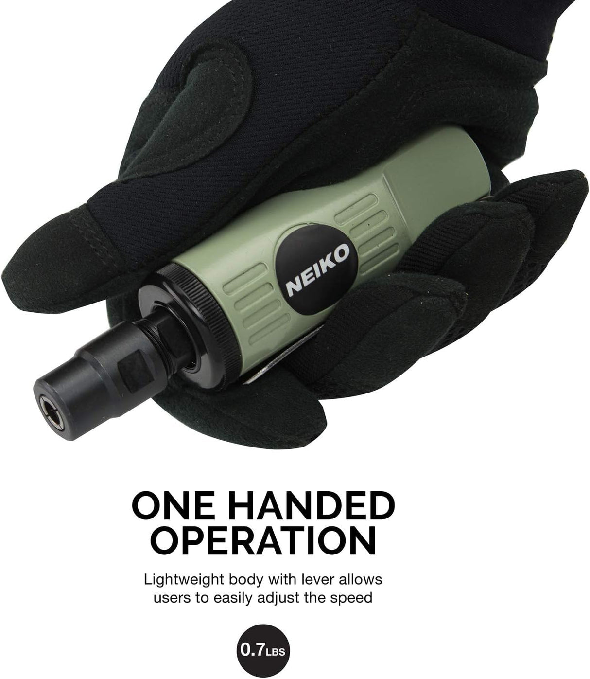 NEIKO 30062A 1/4" Mini Die Grinder | Air Straight Grinder 24,000 RPM Free Speed | Mini and Compact Size NEIKO