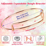 Sofier 542pcs Bangle Bracelet Making Kit DIY Jewelry Making Kit and Supplies Expandable Charm Bracelets Pendants Plier Set Toy Art Craft Gift for Girl Teen Women Adult Sofier