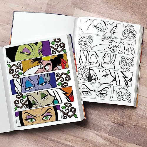 Disney Villains Color-by-Number WoodArtSupply