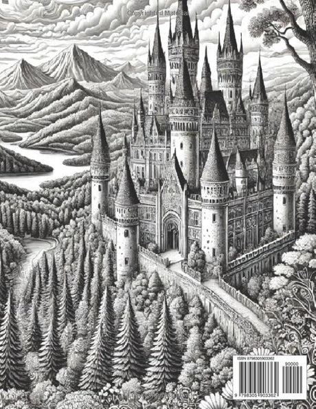 Dreamscapes: Castles of the Emerald Isles: Enchanting scenes of ivy-clad castles and rolling green hills of Ireland and Scotland (Dreamscapes: A Coloring Collection) Majosta
